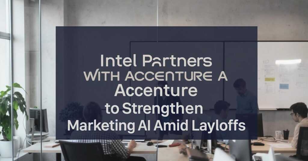 Intel Partners with Accenture to Strengthen Marketing Through AI Amid Layoffs