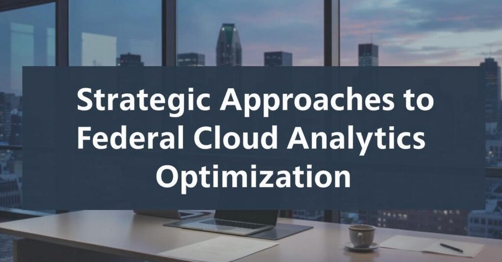 Strategic Approaches to Federal Cloud Analytics Optimization