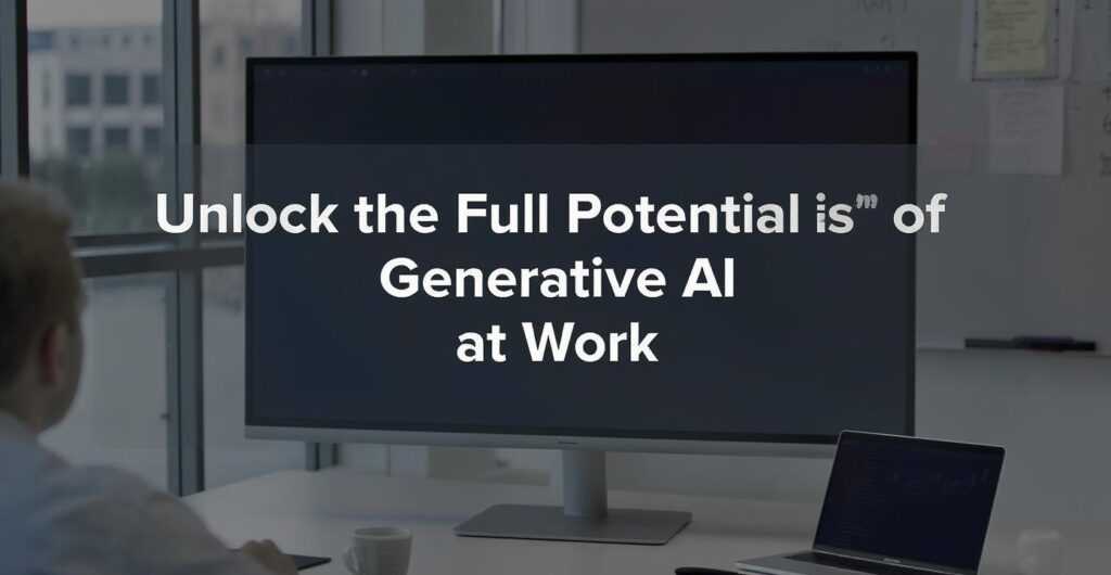 Achieve Enterprise Agility with Generative AI at Work