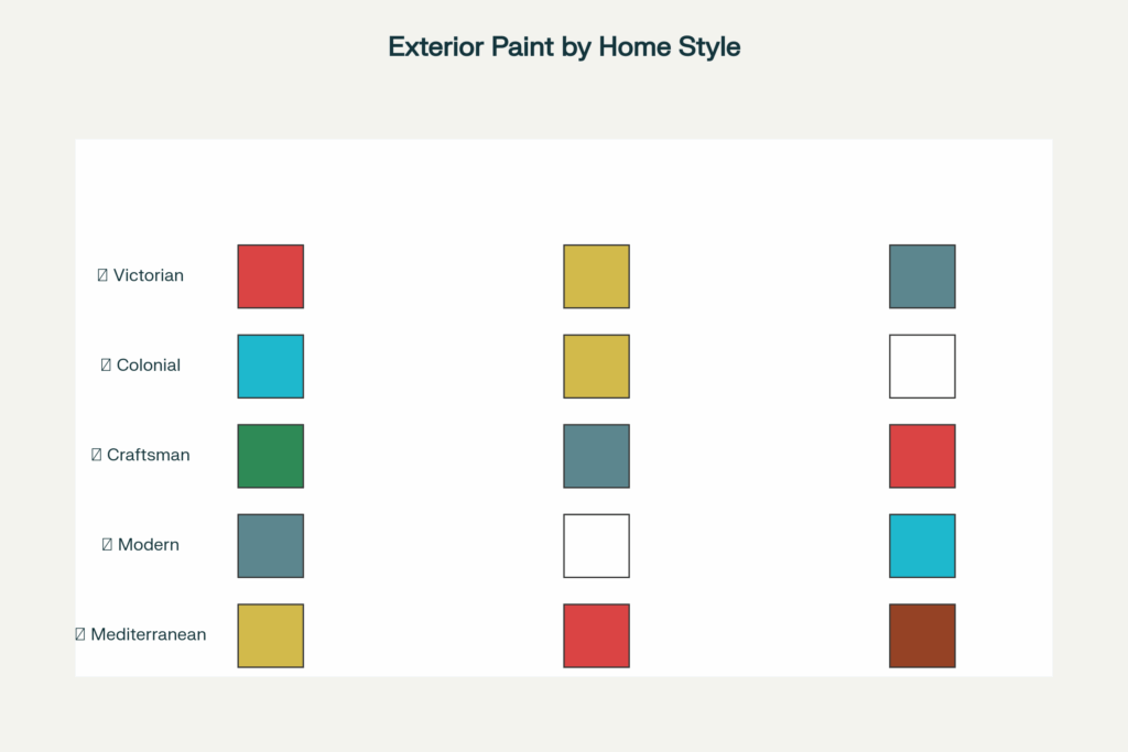 Matching Exterior Paint to Your Home’s Architecture