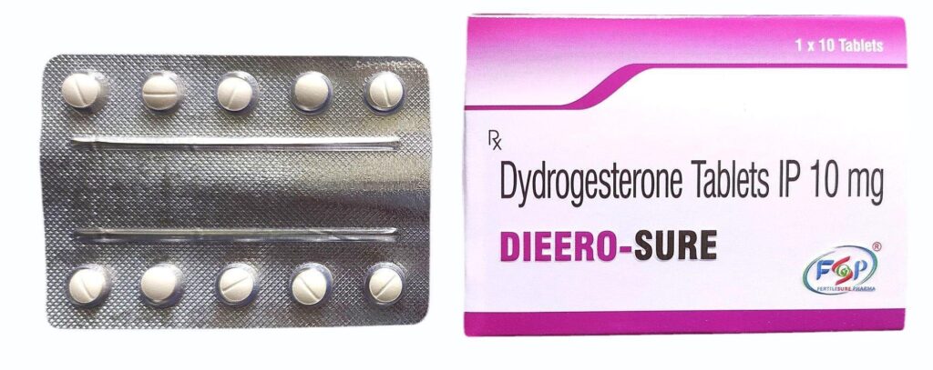 Dydrogesterone 10 mg Tablet (DIEERO-SURE): Uses, Benefits & Side Effects