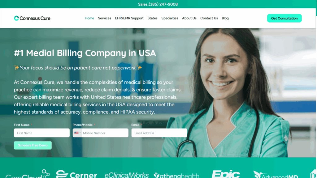 Medical Billing Company | ConnexusCure