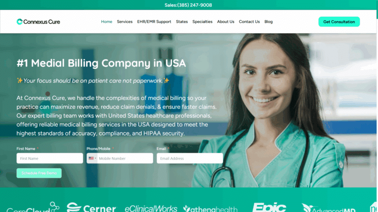 Medical Billing Company | ConnexusCure Medical Billing Company | ConnexusCure
