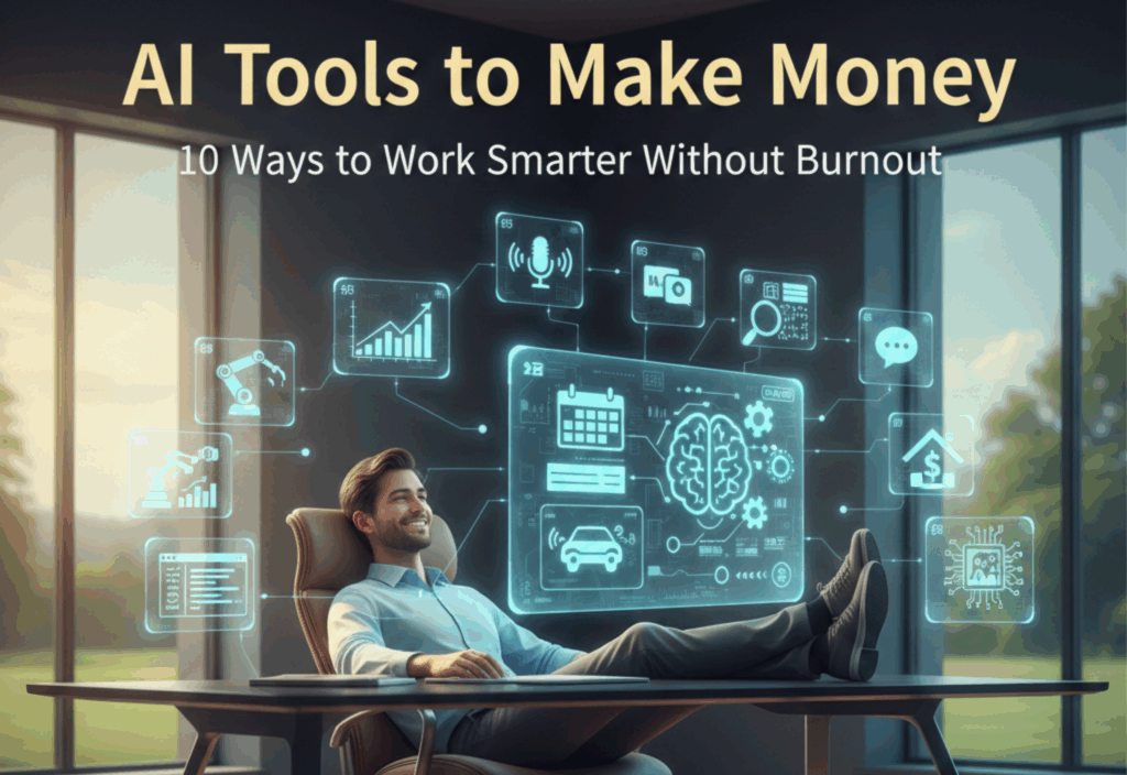 10 Ways AI Helps You Earn Money Without Burning Out💸