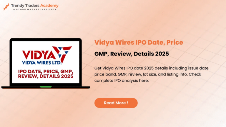Vidya Wires IPO GMP: Key Grey Market Trends Vidya Wires IPO GMP: Key Grey Market Trends