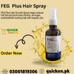 FEG Plus Hair Growth Spray in Pakistan – Natural Solution for Hair Fall and Hair Regrowth | 03001819306