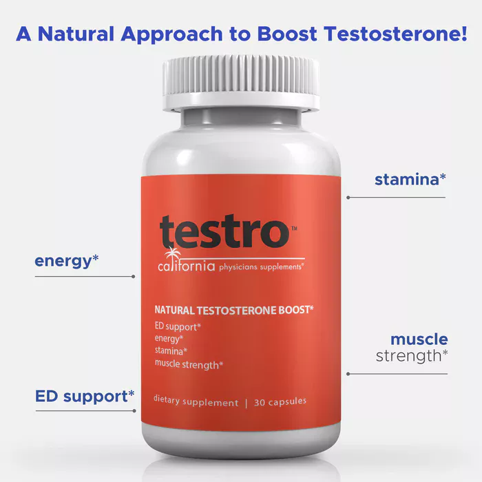 Boost Your Energy, Stamina, Muscle Mass, and Libido Naturally with Testro