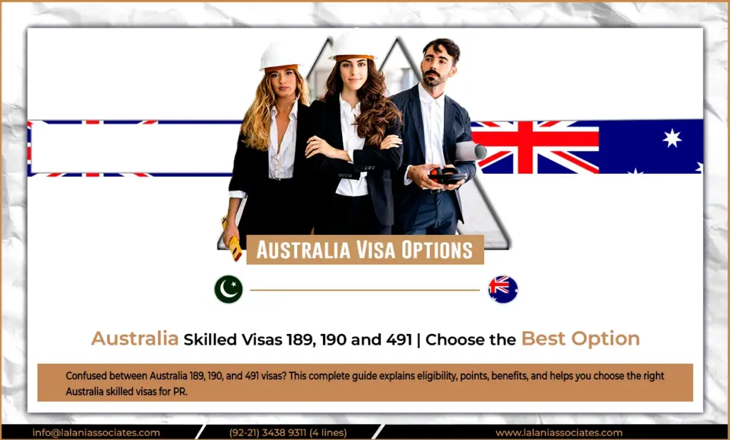 Australia Skilled Visas 189, 190 & 491: How to Choose the Right Option