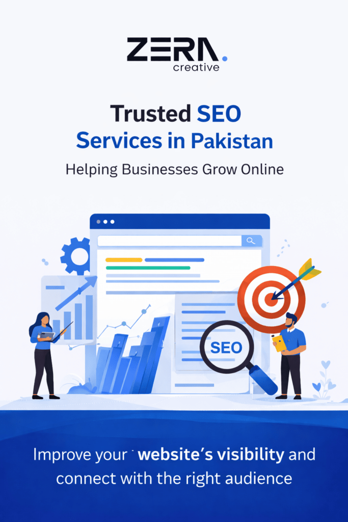 Zera Creative Offering Trusted SEO Services in Pakistan