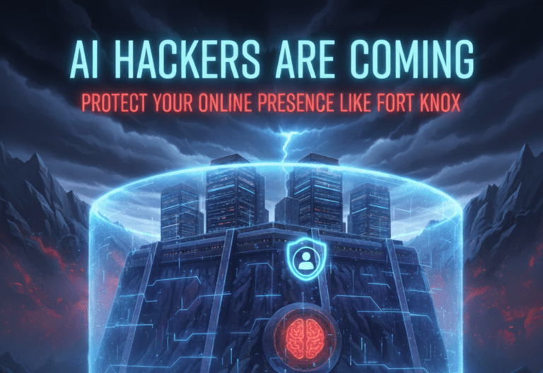 AI Hackers Are Coming: Protect Your Online Presence Like Fort Knox AI Hackers Are Coming: Protect Your Online Presence Like Fort Knox