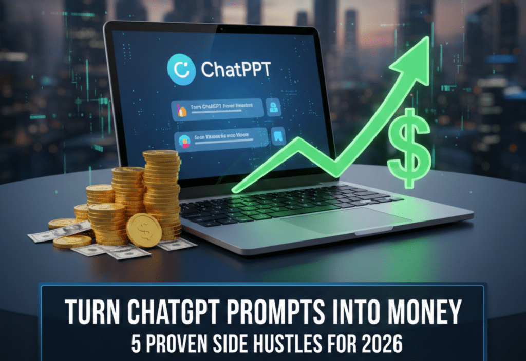 Turn ChatGPT Prompts Into Money: 5 Proven Side Hustles for 2026