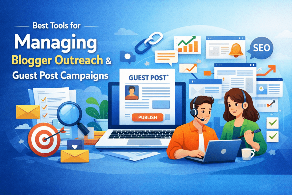 Best Tools for Managing Blogger Outreach and Guest Post Campaigns