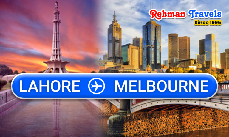 Lahore to Melbourne Flights – Cheap Airfares & Best Deals 2026