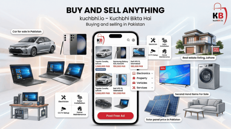 Kuchbhi.io – Buy and Sell Anything in Pakistan (Kuchbhi Bikta Hai) Kuchbhi.io – Buy and Sell Anything in Pakistan (Kuchbhi Bikta Hai)