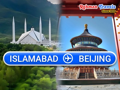 Book Islamabad to Beijing Flights at Lowest Prices Today