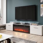 From Screen to Flame: Styling a TV Stand for 65 Inch TV From Screen to Flame