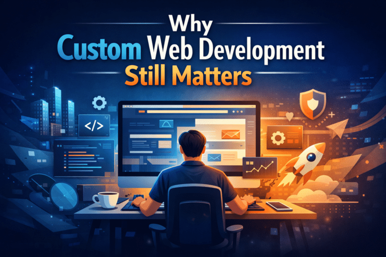 Why Custom Web Development Still Matters in 2026 Why Custom Web Development Still Matters in 2026