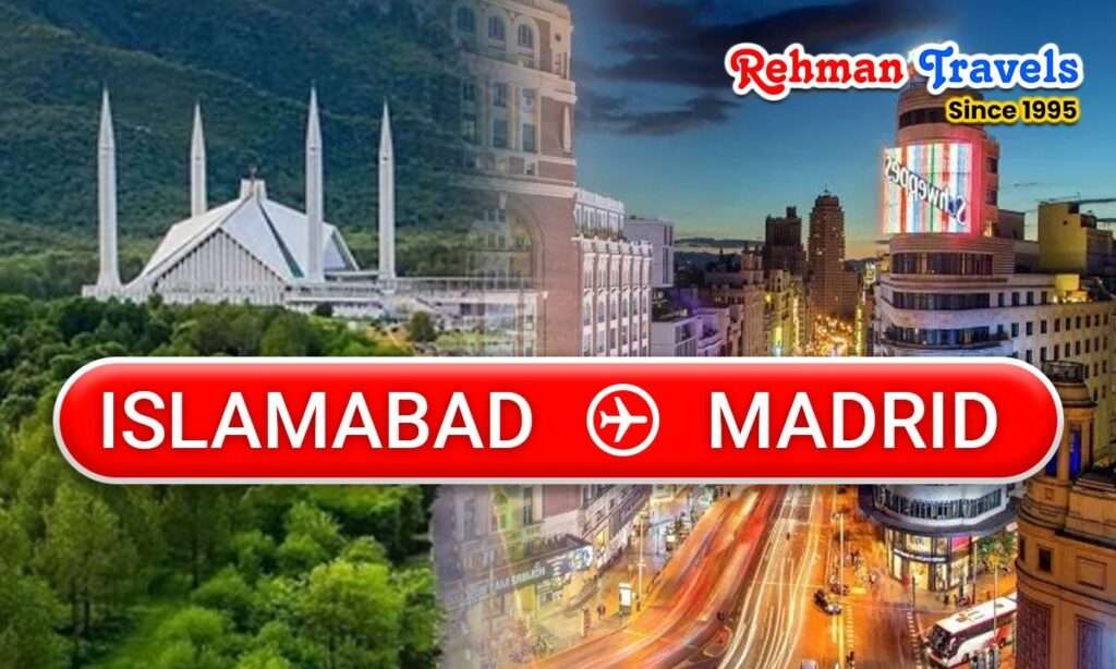Islamabad to Madrid Air Tickets – Best Deals & Offers Islamabad to Madrid Air Tickets – Best Deals & Offers
