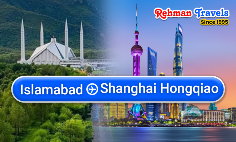 Islamabad to Shanghai Hongqiao Flights: Best Deals & Schedules 2026 Islamabad to Shanghai Hongqiao Flights: Best Deals & Schedules 2026