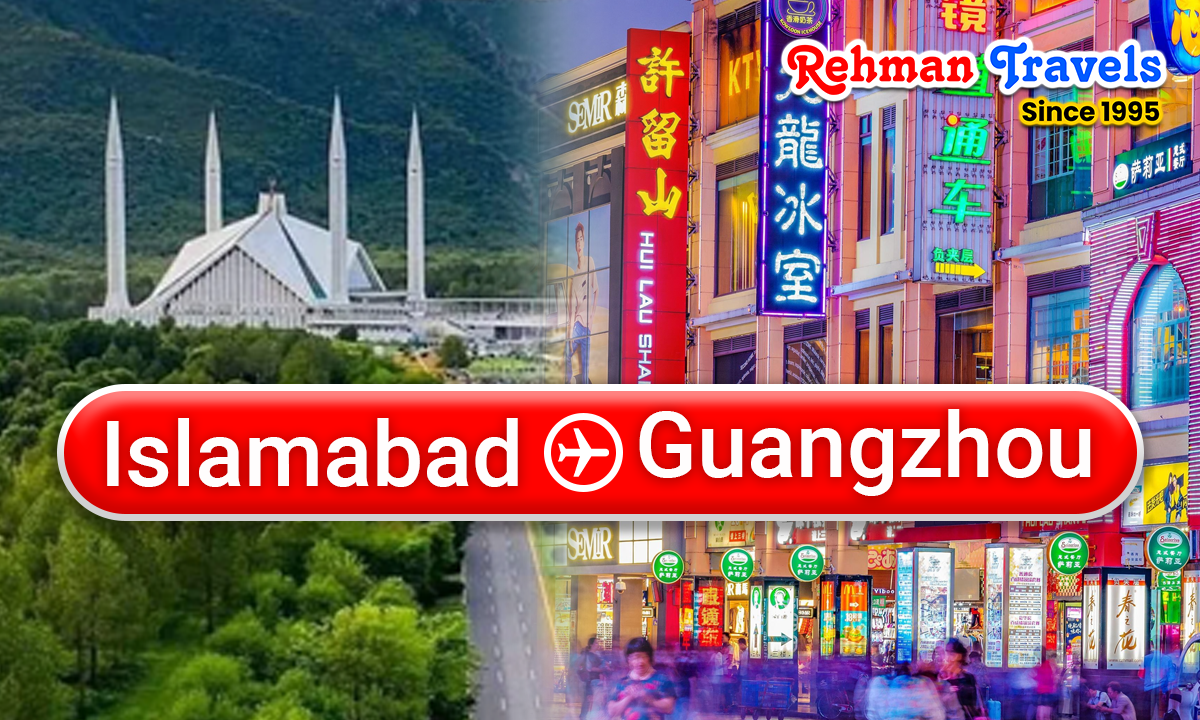 Cheap Islamabad to Guangzhou Flights: Compare Airlines & Book Today