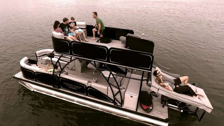 Pontoon Boat for Family Vacation Stress Free Lake Time Pontoon Boat for Family Vacation Stress Free Lake Time