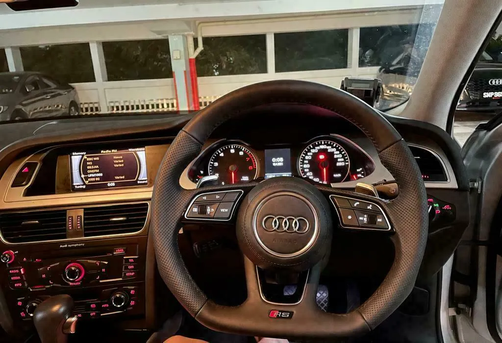 Audi A6 A7 C7 Lenkrad Leder mit Airbag