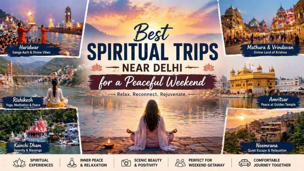 Best Spiritual Trips Near Delhi for a Peaceful Weekend