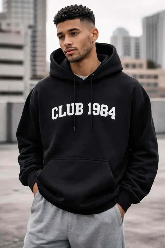 Club 1984 Clothing bold colorways for standout looks