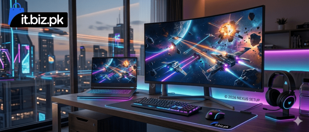 Gaming Laptop Price in Pakistan & Gaming Monitor Setup Guide 2026