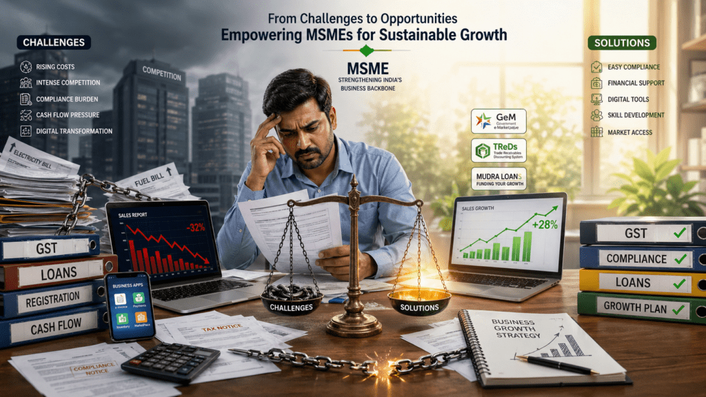 Top Challenges Faced by Indian MSMEs and How to Overcome Them