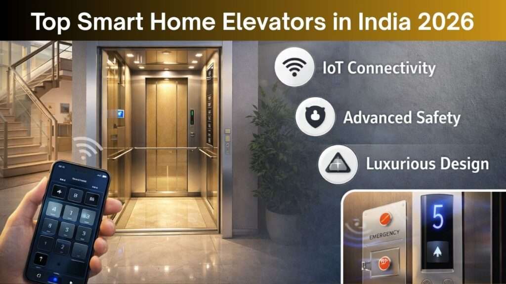Top Smart Home Elevators in India 2026: IoT Features, Safety & Luxury Explained