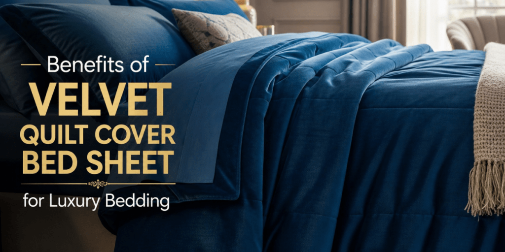 Benefits of Velvet Quilt Cover Bed Sheet for Luxury Bedding