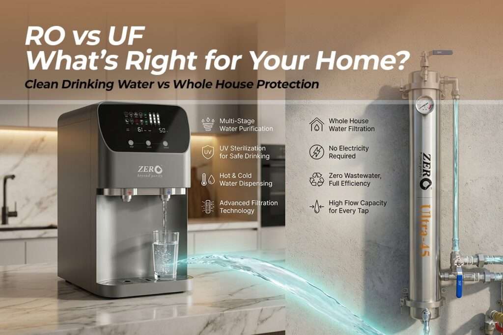 RO vs UF Water Filter – Which is Better for Pakistani Homes