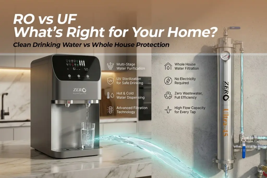 RO vs UF Water Filter – Which is Better for Pakistani Homes