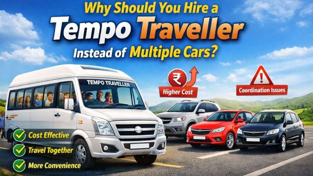 Why Should You Hire a Tempo Traveller Instead of Multiple Cars?
