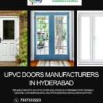 uPVC Doors Manufacturers in Hyderabad – Durable Solutions for Modern Spaces