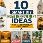 10 Smart DIY Home Improvement Ideas That Make Everyday Living Easier