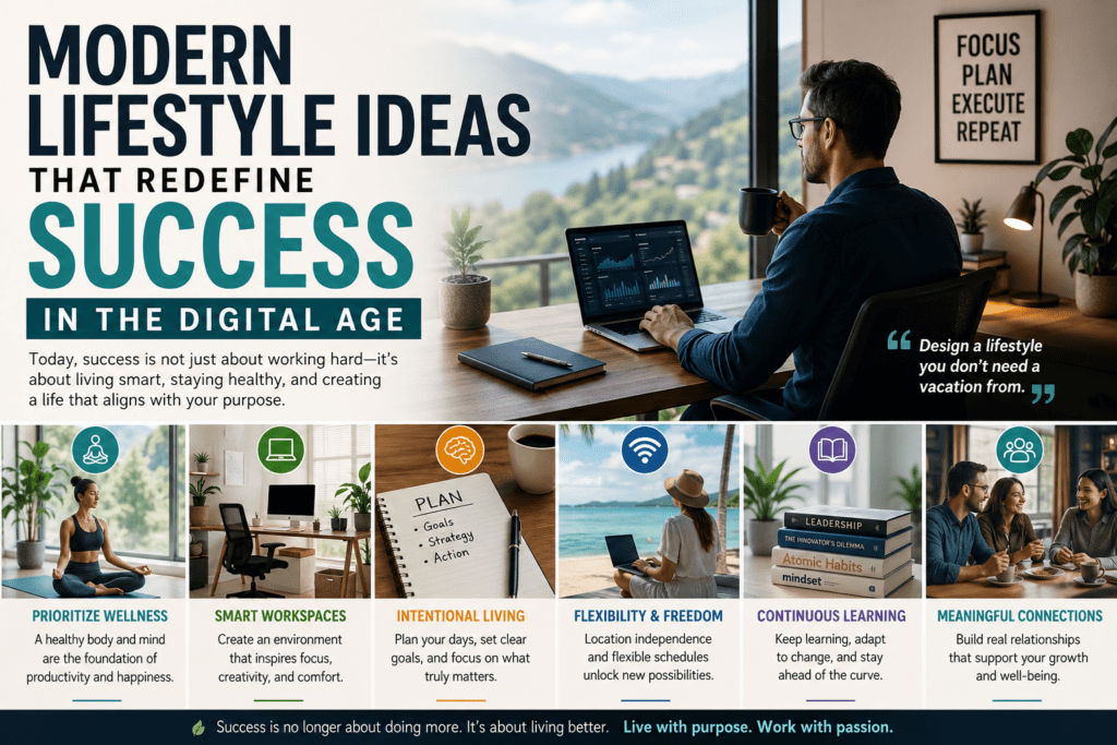 Modern Lifestyle Ideas That Redefine Success in the Digital Age