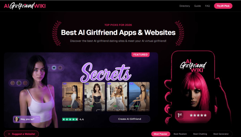 AI Companion Directory Review: How AIGirlfriendWiki Helps You Choose Fast