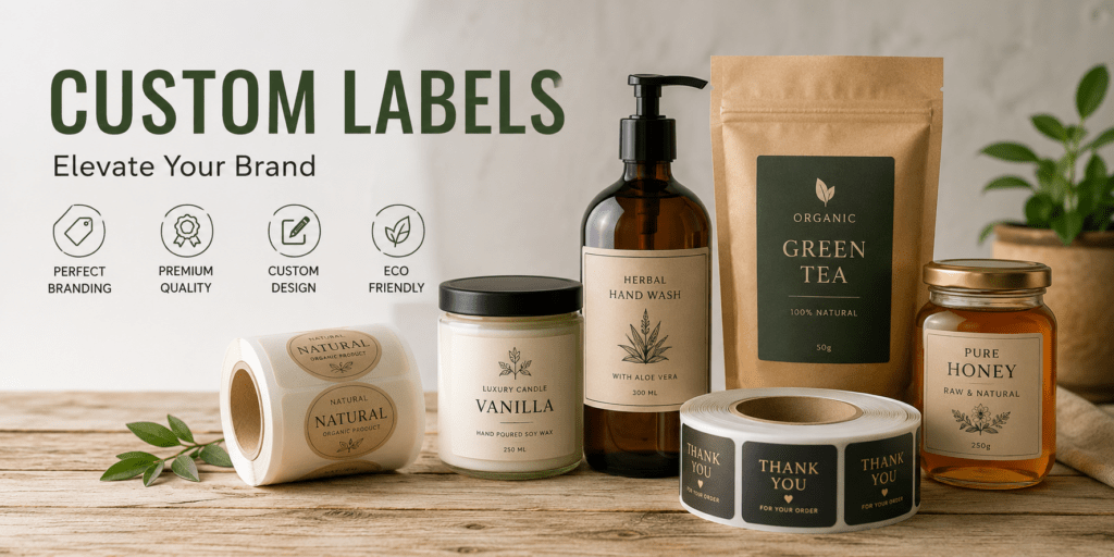 The Ultimate Guide to Custom Labels: Enhancing Brand Identity and Product Appeal The Ultimate Guide to Custom Labels: Enhancing Brand Identity and Product Appeal
