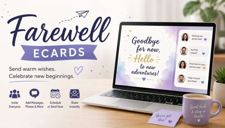 Free Leaving Card Online for Group Farewell Messages Free Leaving Card Online for Group Farewell Messages