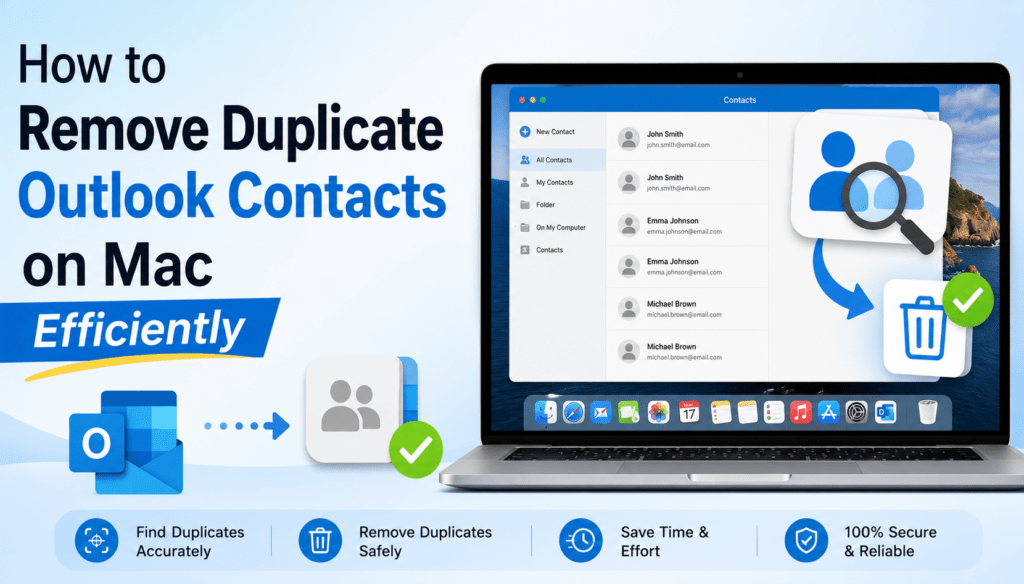 How to Remove Duplicate Outlook Contacts on Mac Efficiently