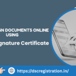 How to Sign Documents Online Using a DSC 