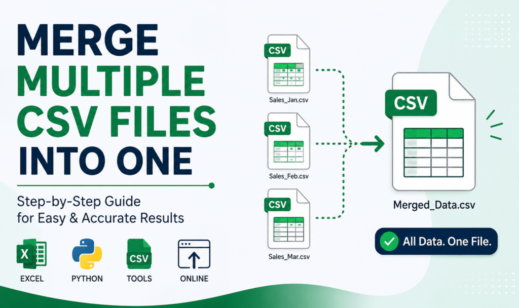 How to Merge Multiple CSV Files into One?