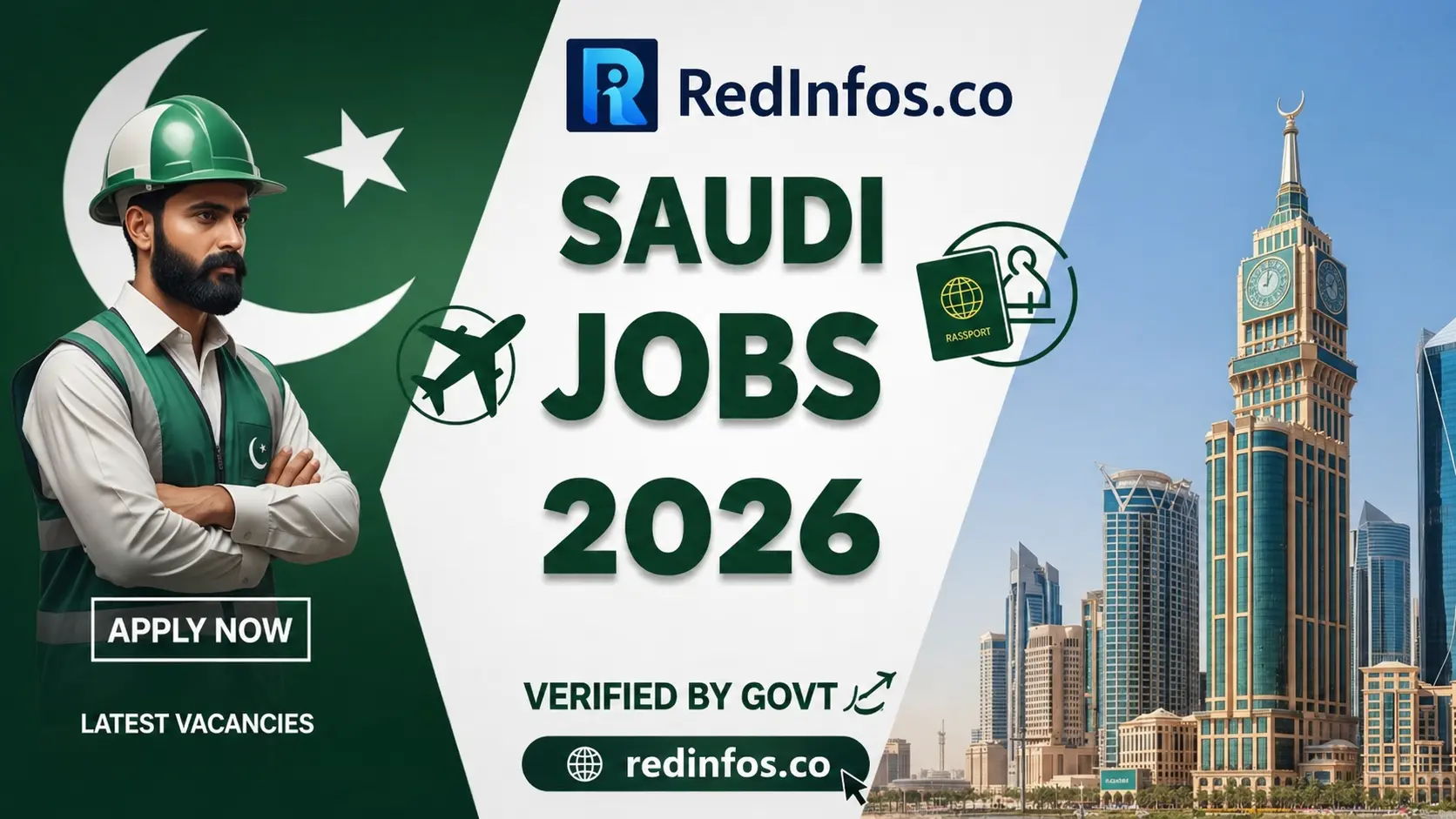 How to Apply for Saudi Arabia Jobs from Pakistan in 2026