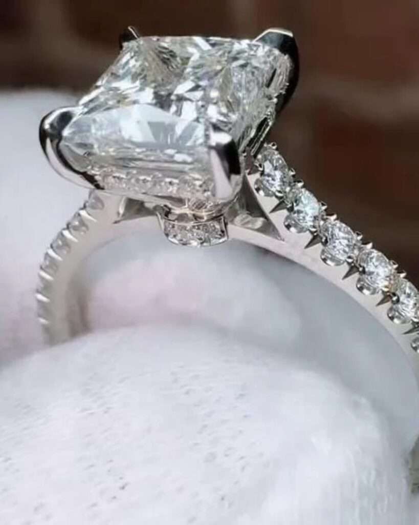Princess Cut Diamond Rings for Memorable Proposals