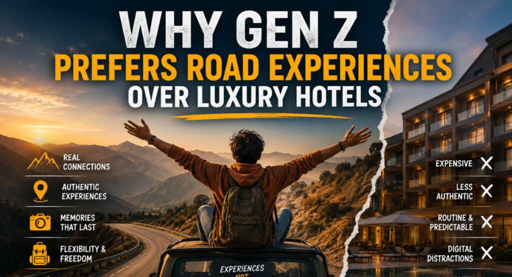 Why Gen Z Prefers Road Experiences Over Luxury Hotels
