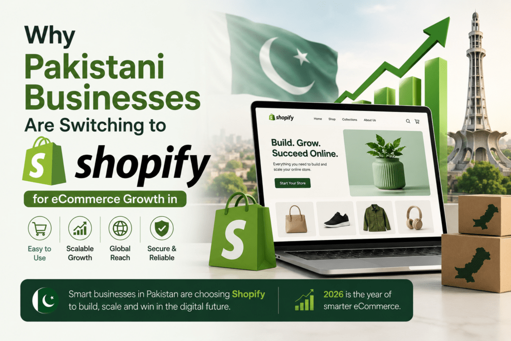 Why Pakistani Businesses Are Switching to Shopify for eCommerce Growth in 2026