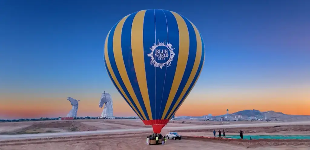 Hot Air Balloons at Blue World Resort Hot Air Balloons at Blue World Resort