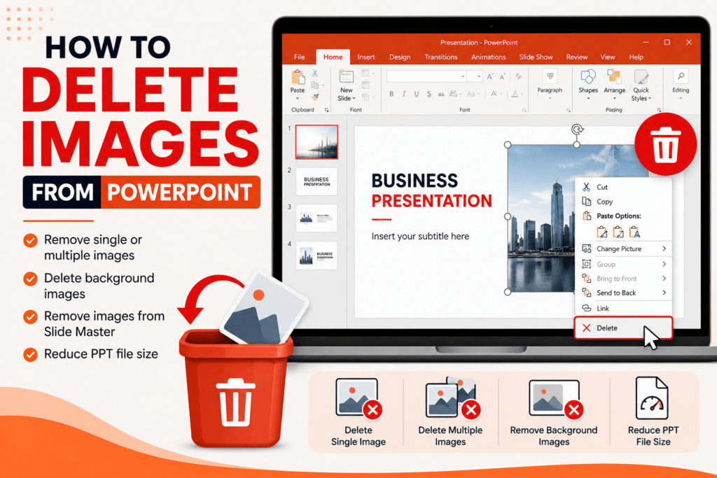 How to Delete Images from PowerPoint